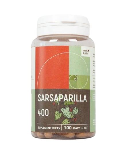 Sarsaparilla 400mg  Suplement diety, 100 kaps. Nanga Nanga