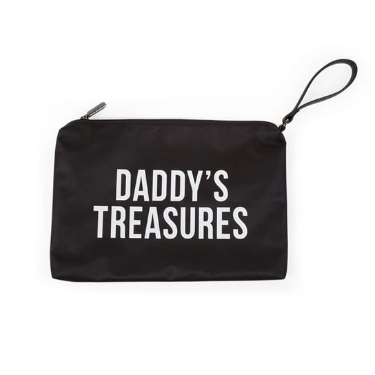 Saszetka CHILDHOME Daddy's Treasures, czarna, 23x33x3 cm Childhome