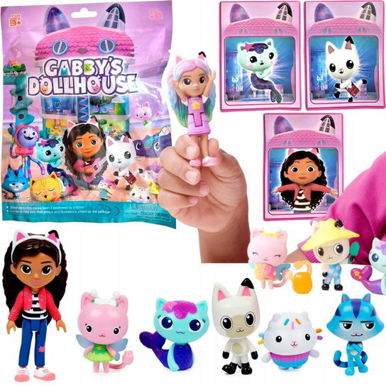 Saszetka Koci Domek Gabi Zestaw Figurka 3 Karty - Gabby's Dollhouse ...