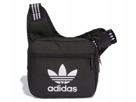 SASZETKA LISTONOSZKA pojemna TOREBKA plecak ADIDAS IJ0763 czarna duża Adidas