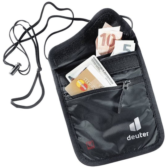 Saszetka portfel na szyję Deuter Security Wallet II RFID - black Deuter