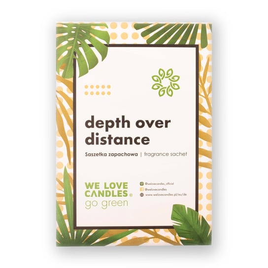 Saszetka zapachowa Depth Over Distance We Love Candles