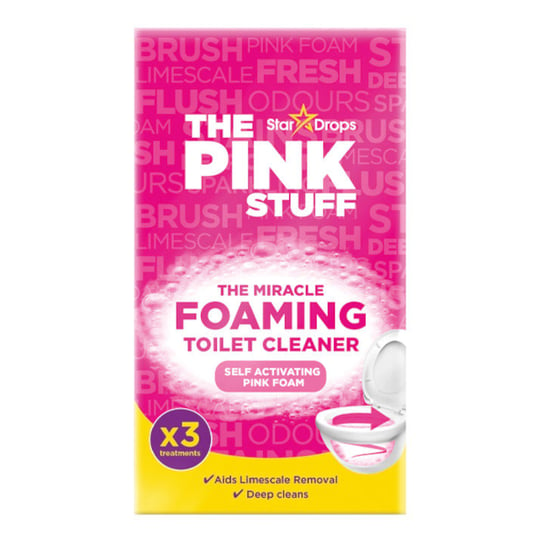 Saszetki Do Czyszczenia The Pink Stuff Miracle Foaming Toilet Wc 3X 100G The Pink Stuff