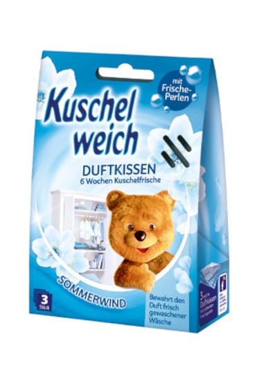 Saszetki zapachowe, Kuschelweich, Summer Wind 3szt Kuschelweich