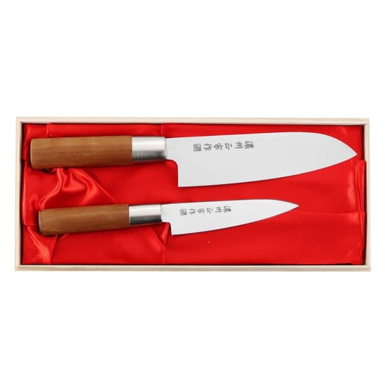 Satake Masamune Zestaw nóż uniw + Santoku Satake
