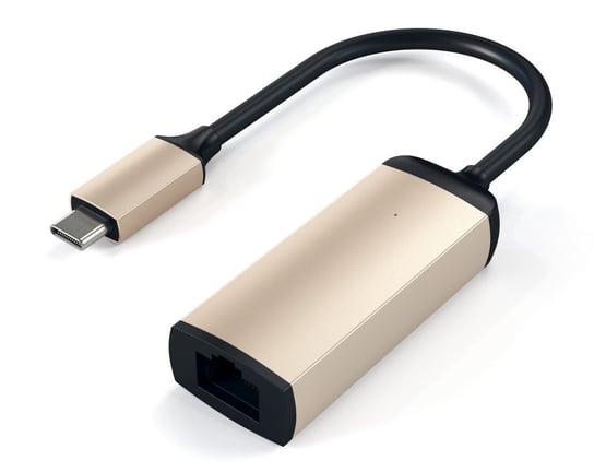 SATECHI ALUMINUM ADAPTER | USB-C - ETHERNET | Gold Inny producent