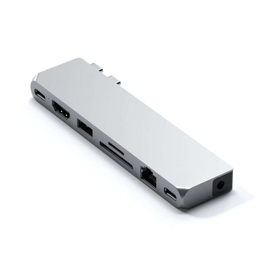 Satechi Pro Hub Max Adapter Do Macbook M1 Pro Max Srebrny Satechi