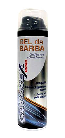 Satinex, Gel da Barba, Żel do golenia aloes, 200ml Satinex