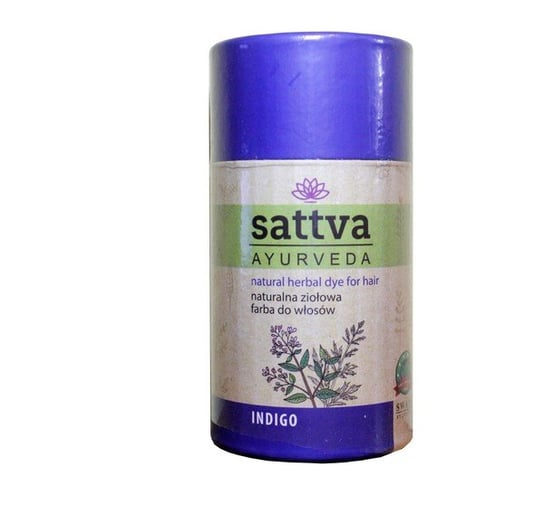 Sattva, Ayurveda, farba do włosów, 08 Indigo, 150 g Sattva
