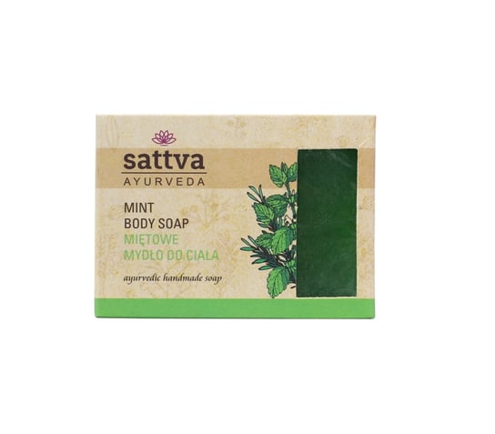Sattva, Ayurveda, mydło, miętowe, 125 g Sattva