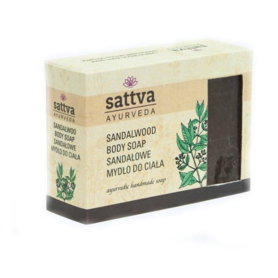 Sattva Body Soap indyjskie Mydło glicerynowe sandalwood 125g Sattva