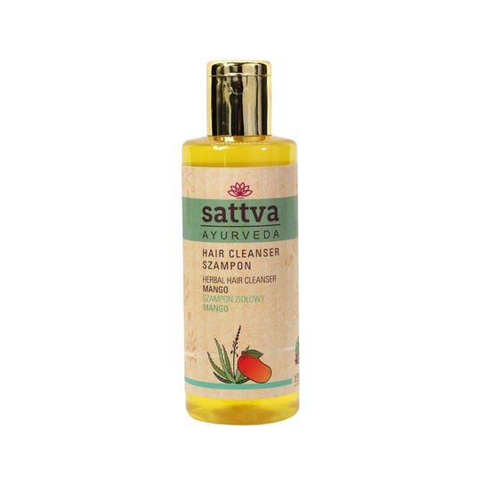 Sattva, nawilżający szampon ziołowy mango, 210 ml Sattva