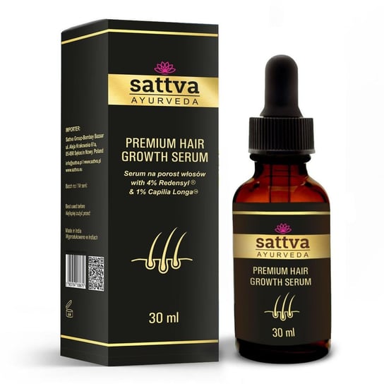 Sattva,Premium Hair Growth Serum serum na porost włosów 30ml Sattva