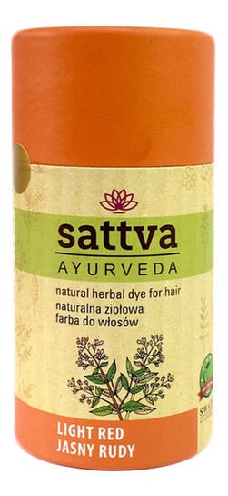 Sattva, ziołowa farba do włosów 11 rudy, 150 g Sattva