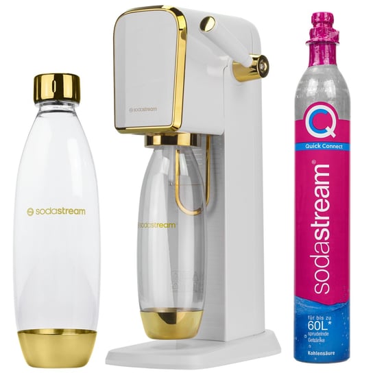 Saturator SodaStream Art White/Gold jedna butelka SodaStream