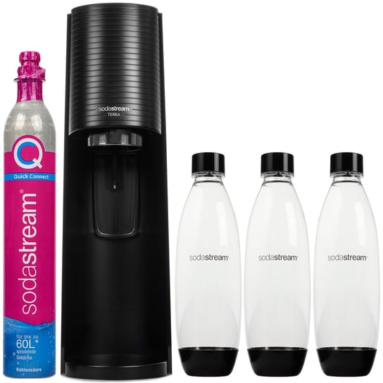 Saturator SodaStream Promopack Terra Black 3 butelki 1L SodaStream