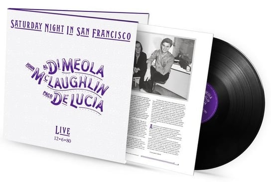 Saturday Night In San Francisco. Live 12-6-80, płyta winylowa Al Di Meola, McLaughlin John, De Lucia Paco