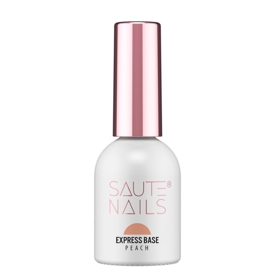 SAUTE NAILS Baza hybrydowa EXPRESS BASE - Peachy - 8ml Saute Nails