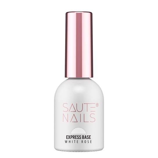 SAUTE NAILS Baza hybrydowa EXPRESS BASE - White Rose - 8ml Saute Nails