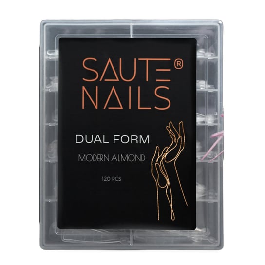 SAUTE NAILS Dual Formy do paznokci MODERN ALMOND - 120 sztuk Saute Nails