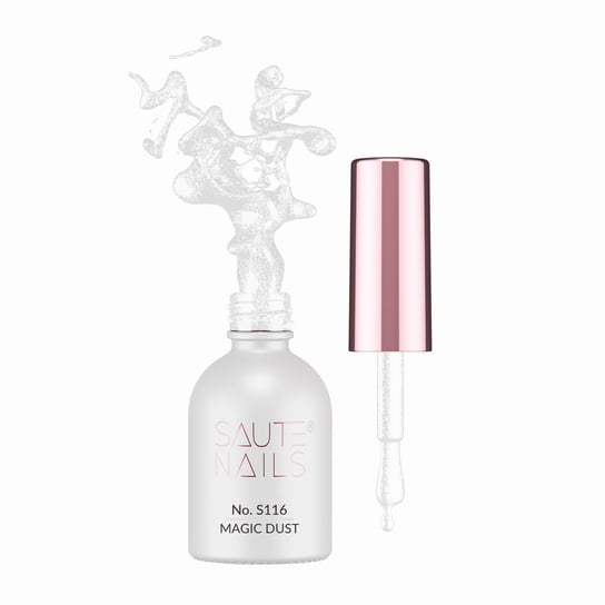 Saute Nails, Lakier Hybrydowy S116 Magic Dust, 8ml Saute Nails