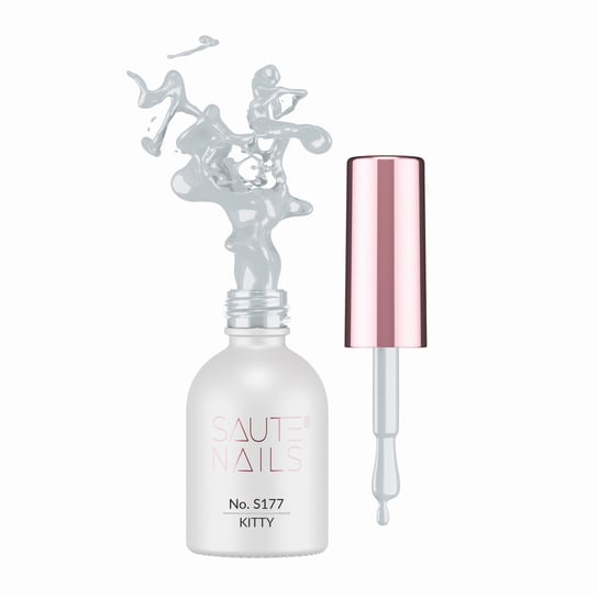 Saute Nails, Lakier Hybrydowy S177 Kitty, 8ml Saute Nails