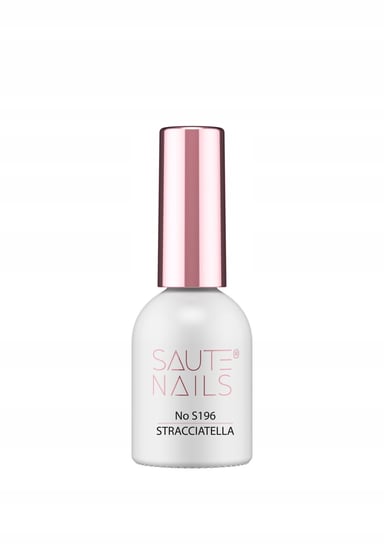 Saute Nails, Lakier hybrydowy S196 Straciatella Saute Nails