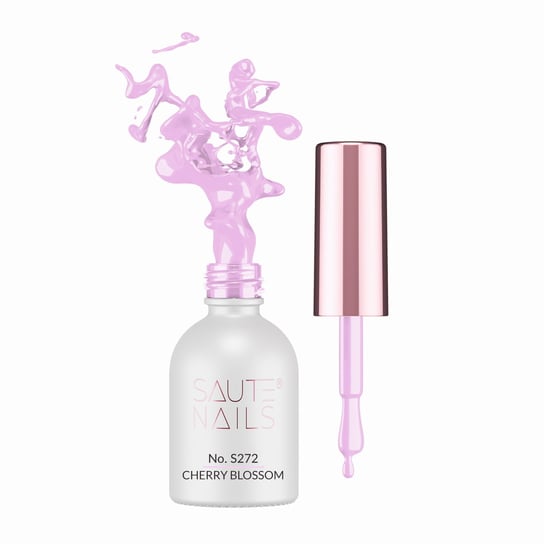 SAUTE NAILS Lakier hybrydowy S272 CHERRY BLOSSOM - 8ml Saute Nails