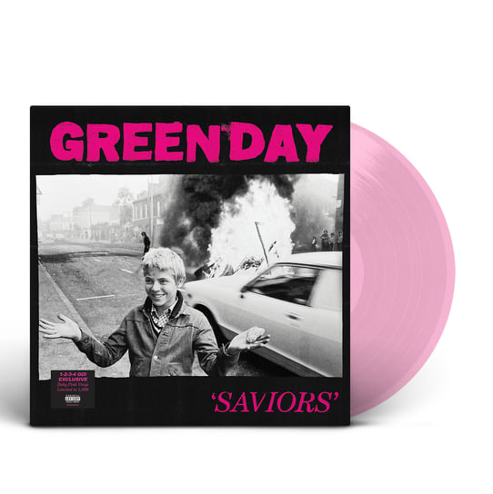 Saviors (różowy winyl) Green Day