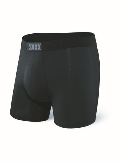 Saxx, Bokserki męskie, Vibe Boxer Brief Black, rozmiar S SAXX