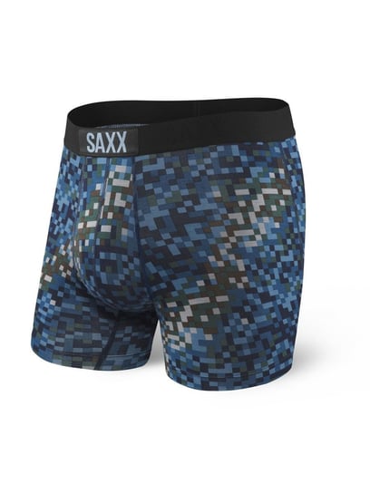 Saxx, Bokserki męskie, Vibe Boxer Brief Ocean Camo, rozmiar L SAXX