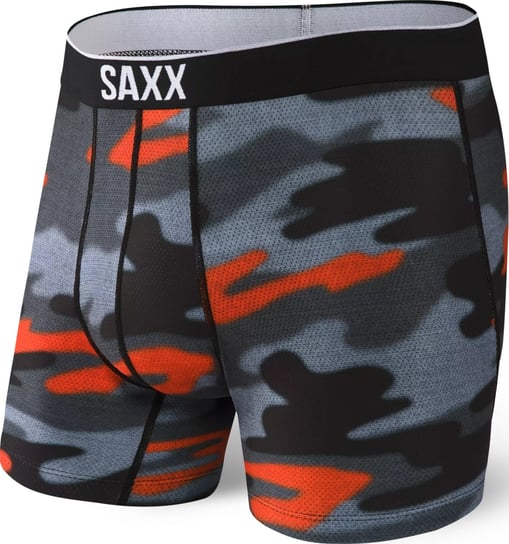 Saxx, Bokserki męskie, Volt Boxer Brief Hazy Camo, rozmiar S SAXX