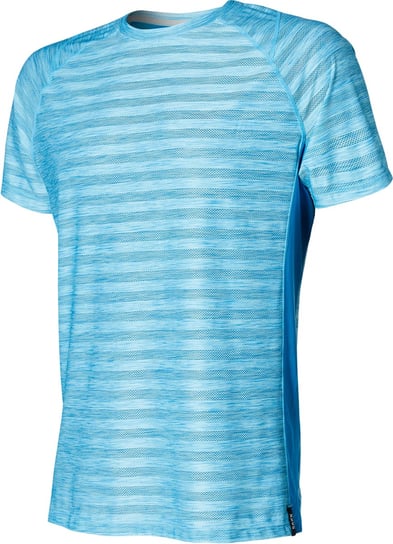 Saxx, Koszulka męska sportowa z krótkim rękawem, niebieska, rozmiar L SAXX