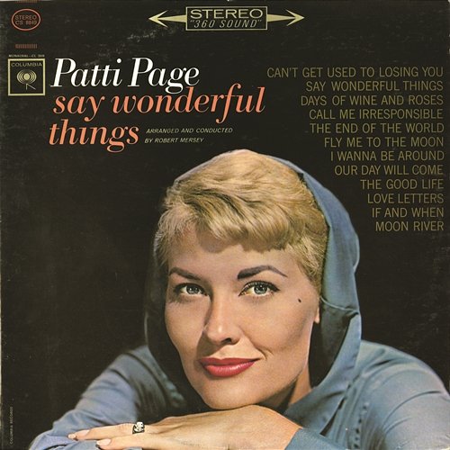 Say Wonderful Things Patti Page