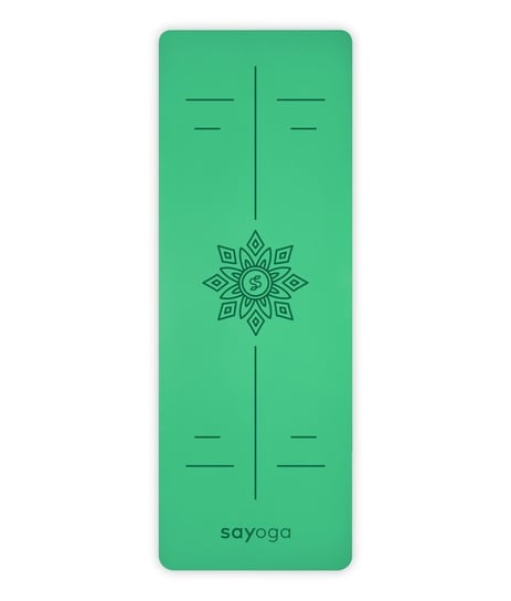 Sayoga, Mata do jogi, Performance Green, zielony, 183x61x0,4 cm Sayoga