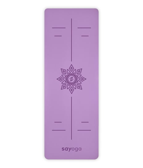 Sayoga, Mata do jogi, Performance Purple, fioletowy, 183x61x0,4 cm Sayoga