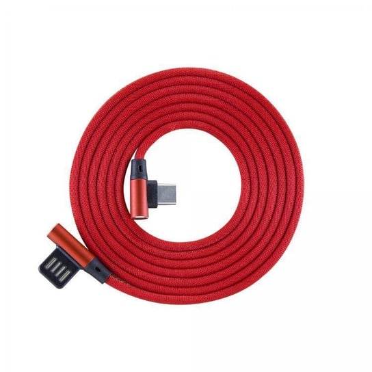 SBOX Kabel USB-C USB-C-90 1,5m 90° czerwony Sbox