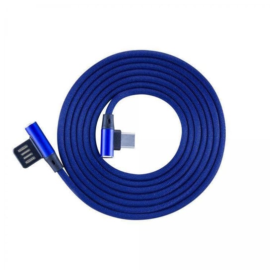 SBOX Kabel USB-C USB-C-90 1,5m 90° niebieski Sbox