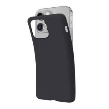 SBS Black Polo One Cover Semi-hard, silk touch, for iPhone 13 Pro Max Frank Apple