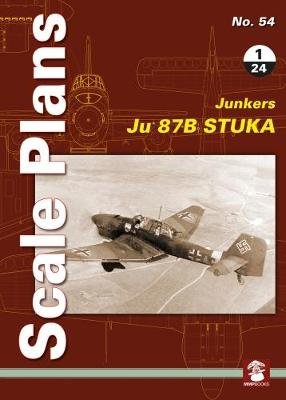 Scale Plans No. 54: Ju 87 B Stuka 1/24 Karnas Dariusz