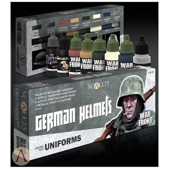 Scale75 - Uniforms German Helmets (Zestaw farb) Other