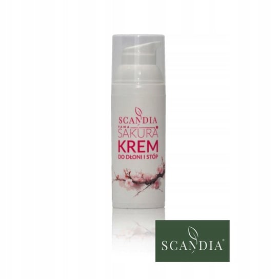 Scandia Sakura Krem do dłoni i stóp 50 ml Scandia Cosmetics