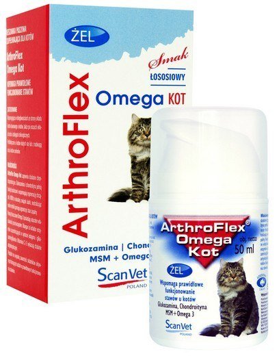 ScanVet ArthroFlex Omega żel dla kota 50ml SCANVET