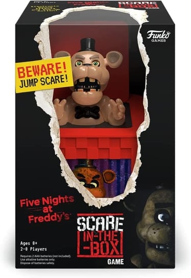 Scare In The Box Game Five Nights At Freddy's, gra planszowa, Funko Funko