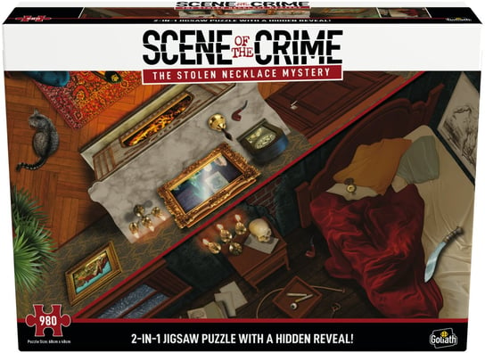 Scene of Crime: Stolen Necklace Mystery, gra towarzyska, Goliath Games Goliath Games