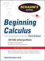 Schaum's Outline of Beginning Calculus Mendelson Elliott