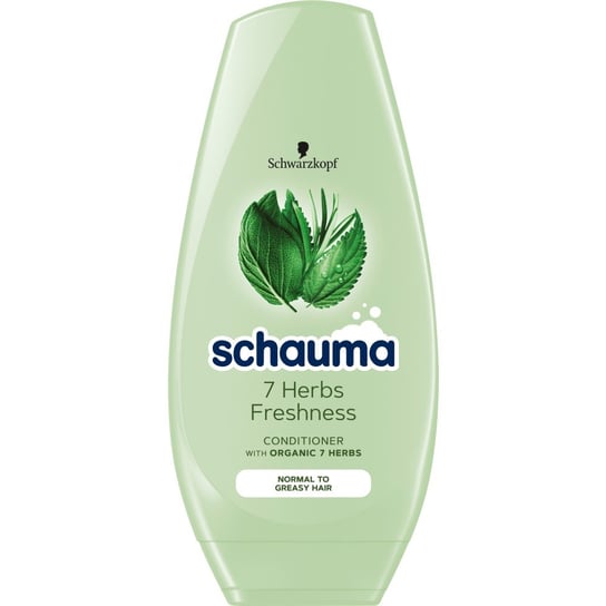 Schauma 7 herbs freshness odżywka do włosów przetłuszczających się i normalnych 250ml Schauma