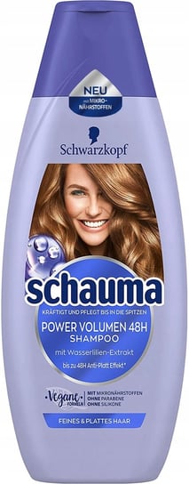 Schauma, Power Volumen, szampon do włosów, 480 ml Schauma
