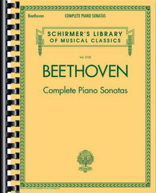 Schirmer's Library Of Musical Classics. Volume 2103 Van Beethoven Ludwig