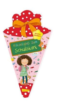 Schlau für die Schule: Rätselspaß zum Schulstart mit Stickern (Schultüte 2023 rosa) Carlsen Verlag